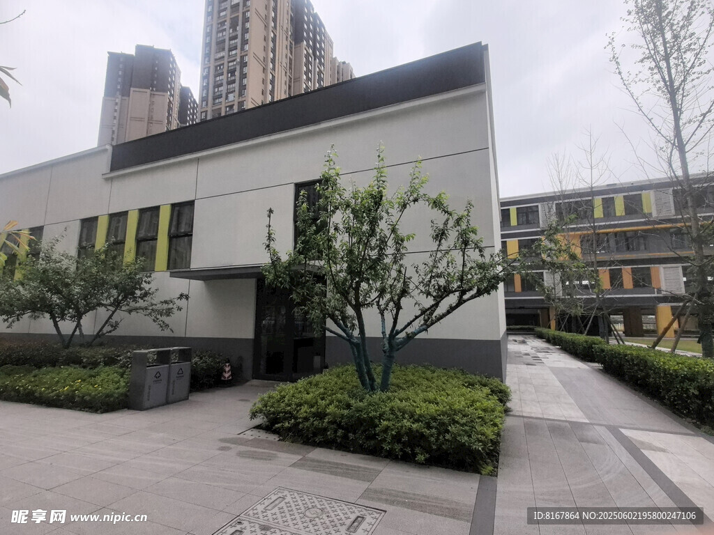 現代風格建筑外觀景觀