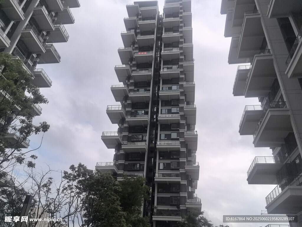 高層住宅樓景觀