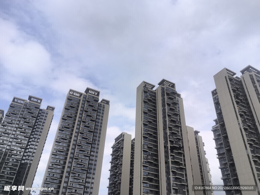 城市高樓林立景觀