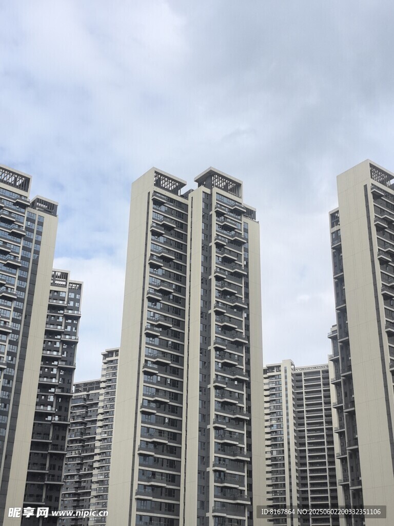 城市高樓林立景觀
