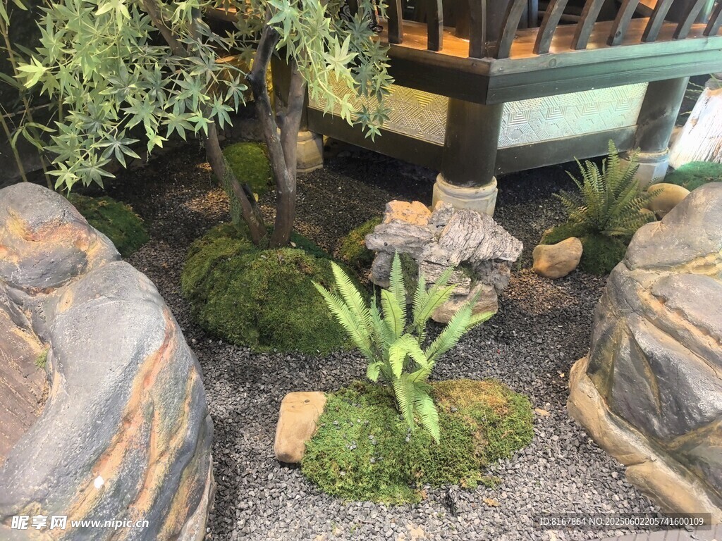 庭院綠植景觀一角