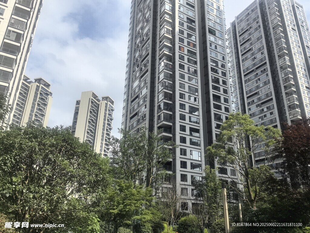 高層住宅區景觀