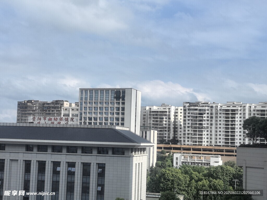 城市建筑群景觀
