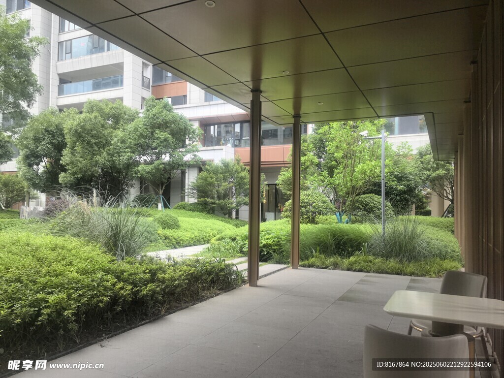 戶外庭院綠植景觀一角
