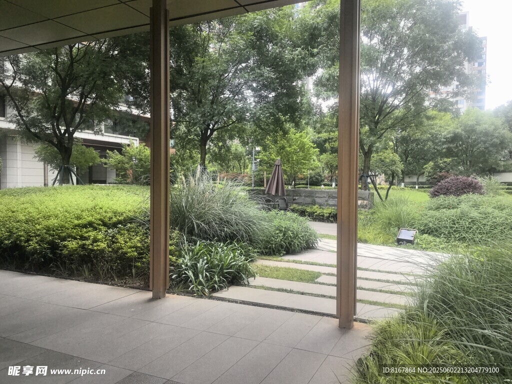庭院綠植景觀一角
