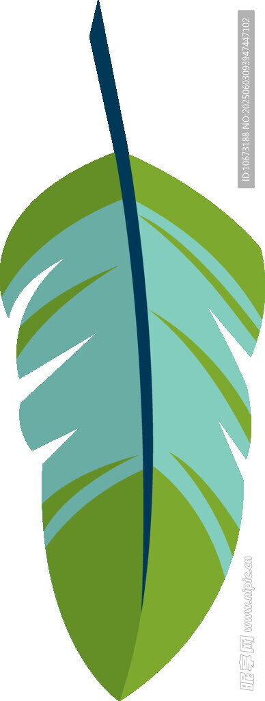 清新綠葉圖標(biāo)