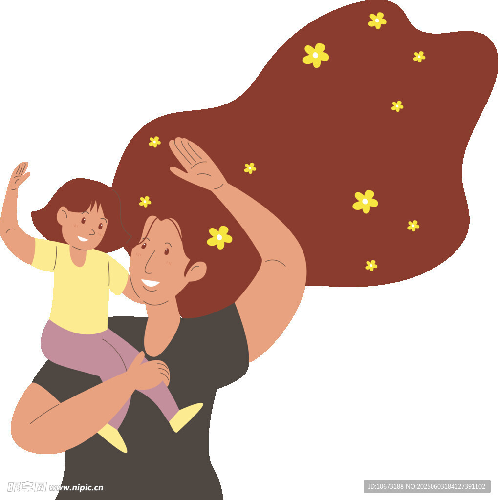 父親舉娃披星披風歡樂瞬間