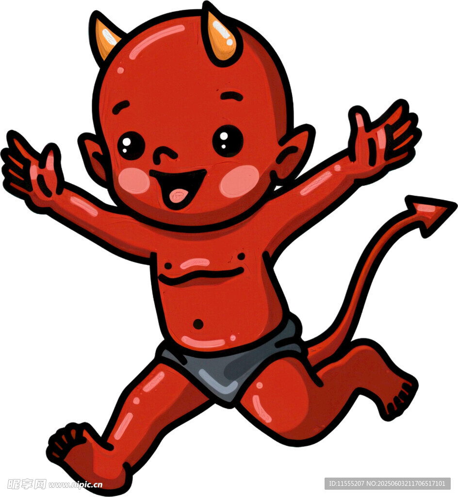 可愛小惡魔形象
