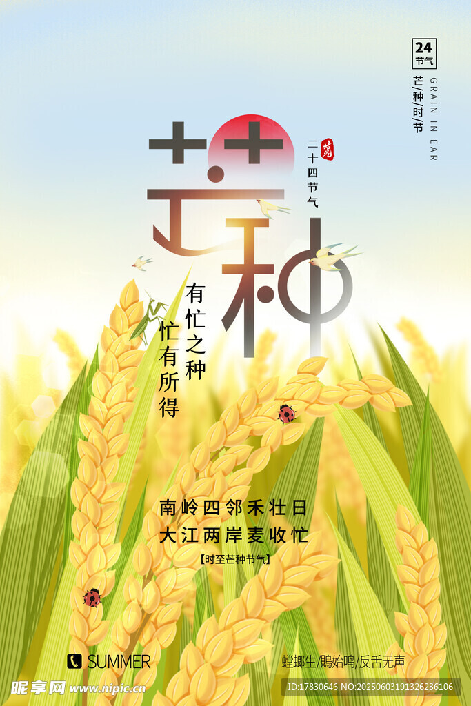 芒種海報(bào)