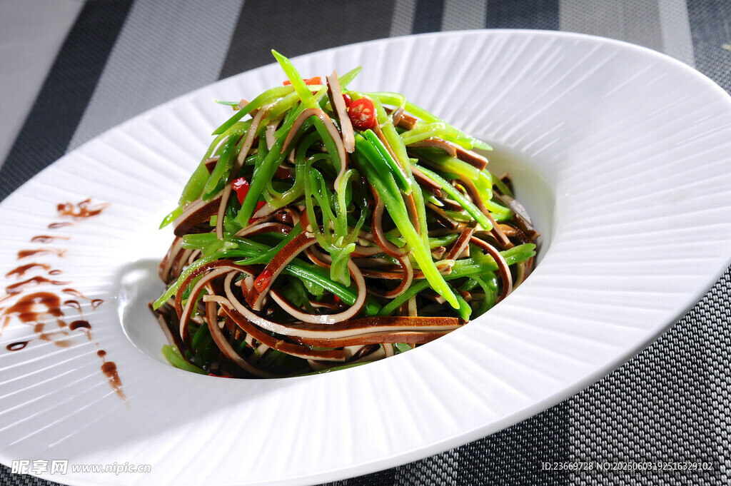 碧綠豆干絲