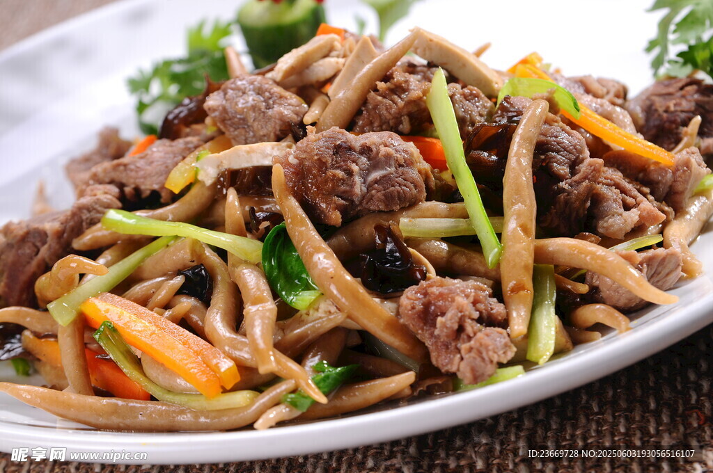 牛肉炒面絲