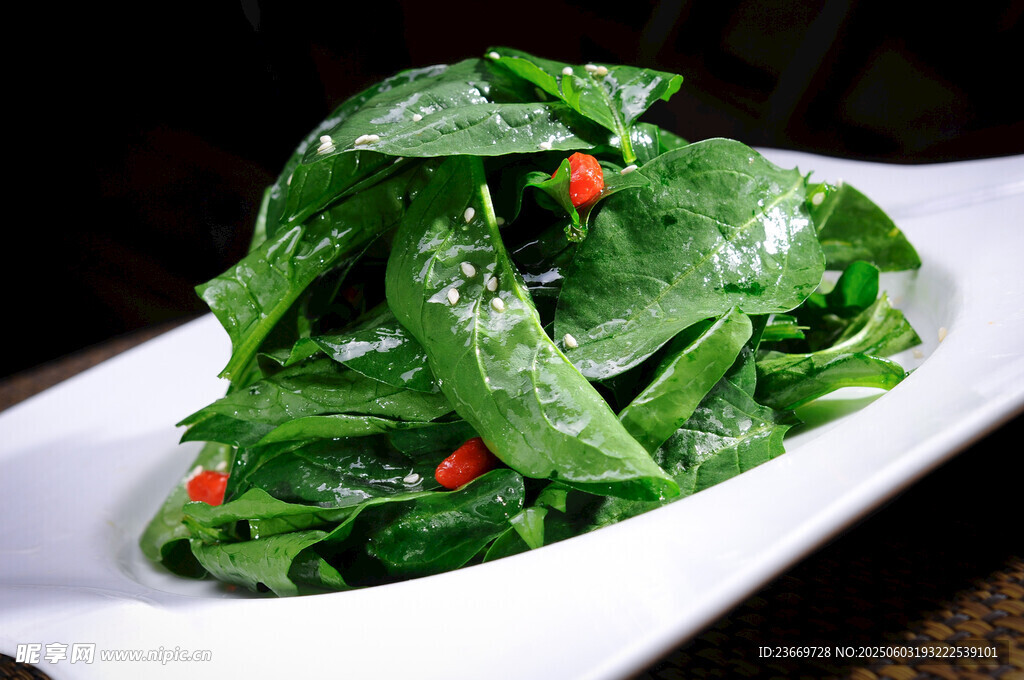 涼拌菠菜