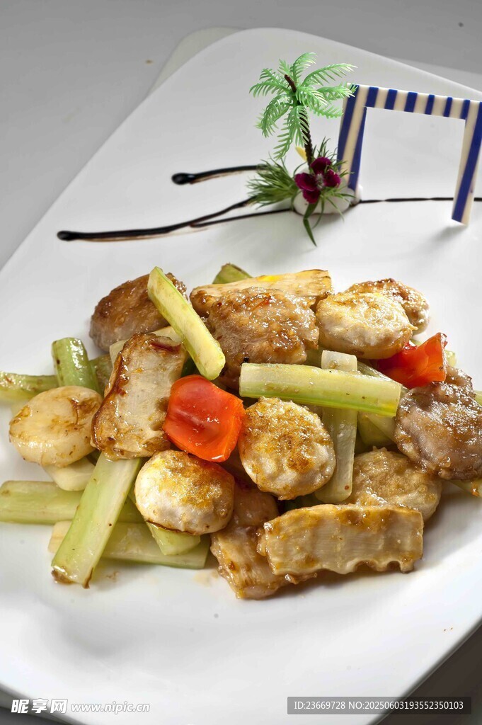 美味蔬菜炒豆腐