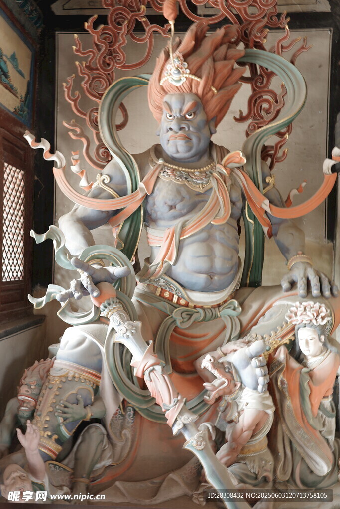山西 華嚴(yán)寺 哼哈二將