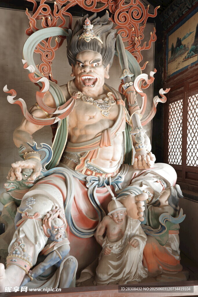山西 華嚴寺 哼哈二將