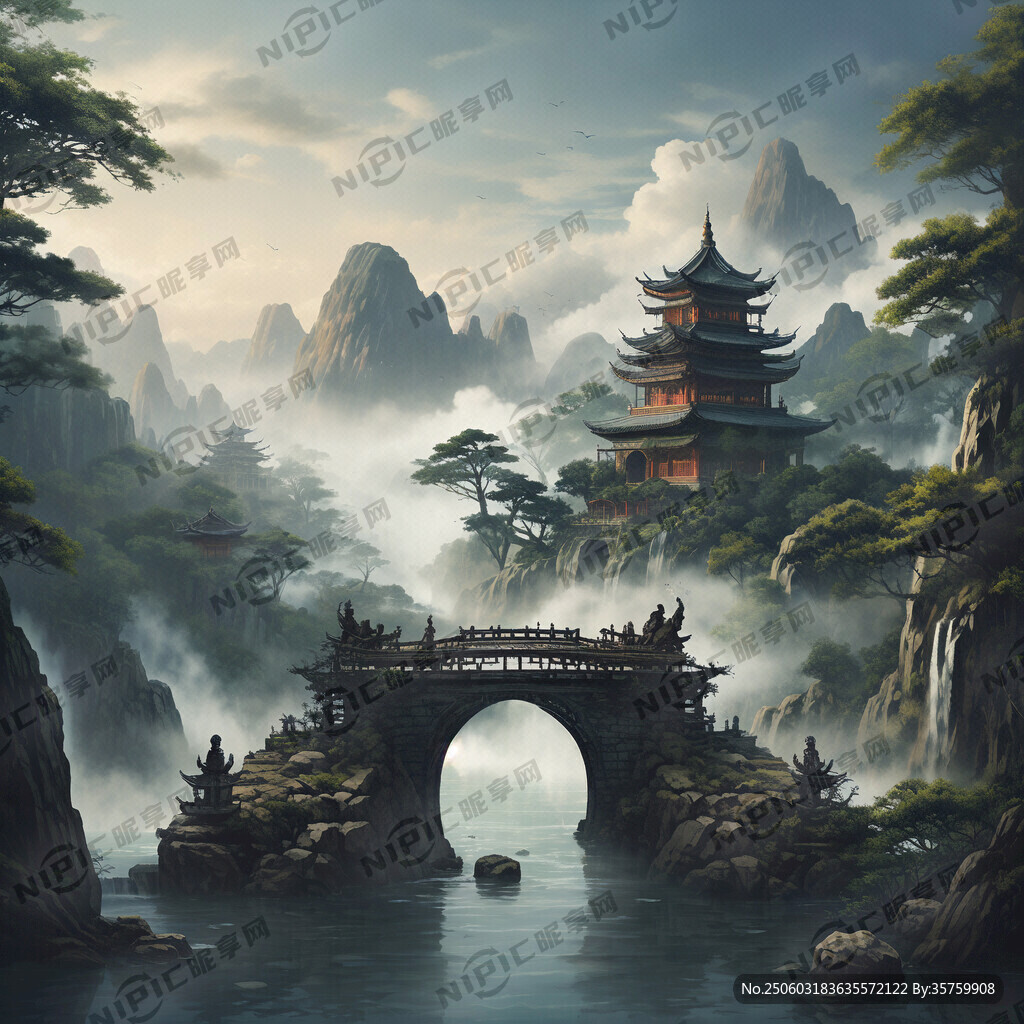 禪意隱形背景圖