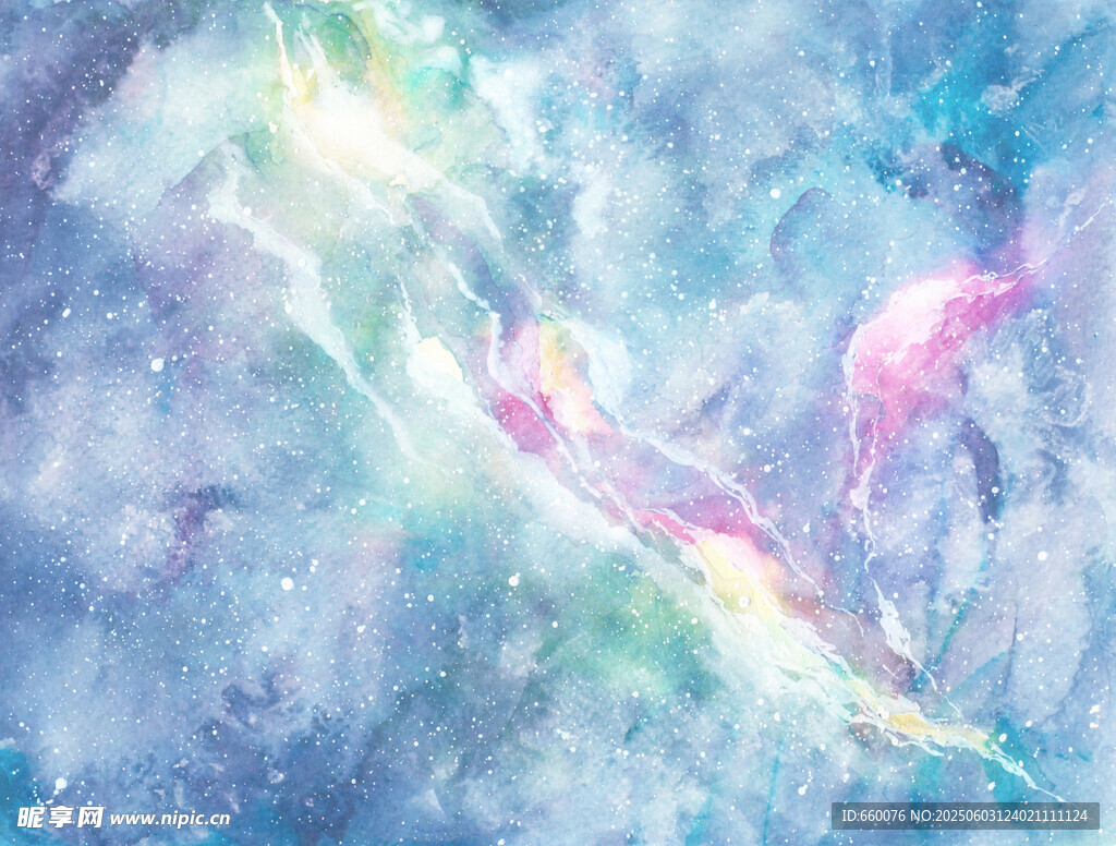 夢幻星云絢麗宇宙景象