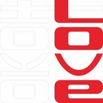 愛心藝術字設計