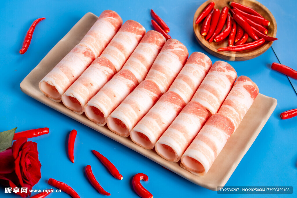 肥牛卷 肥羊卷 五花肉卷