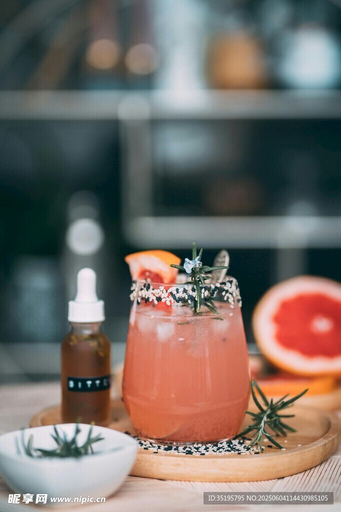 清新果味雞尾酒與草本搭配