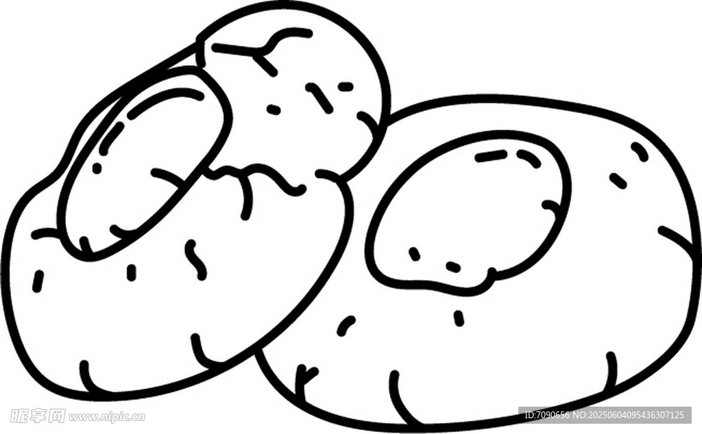 手繪簡(jiǎn)筆甜甜圈