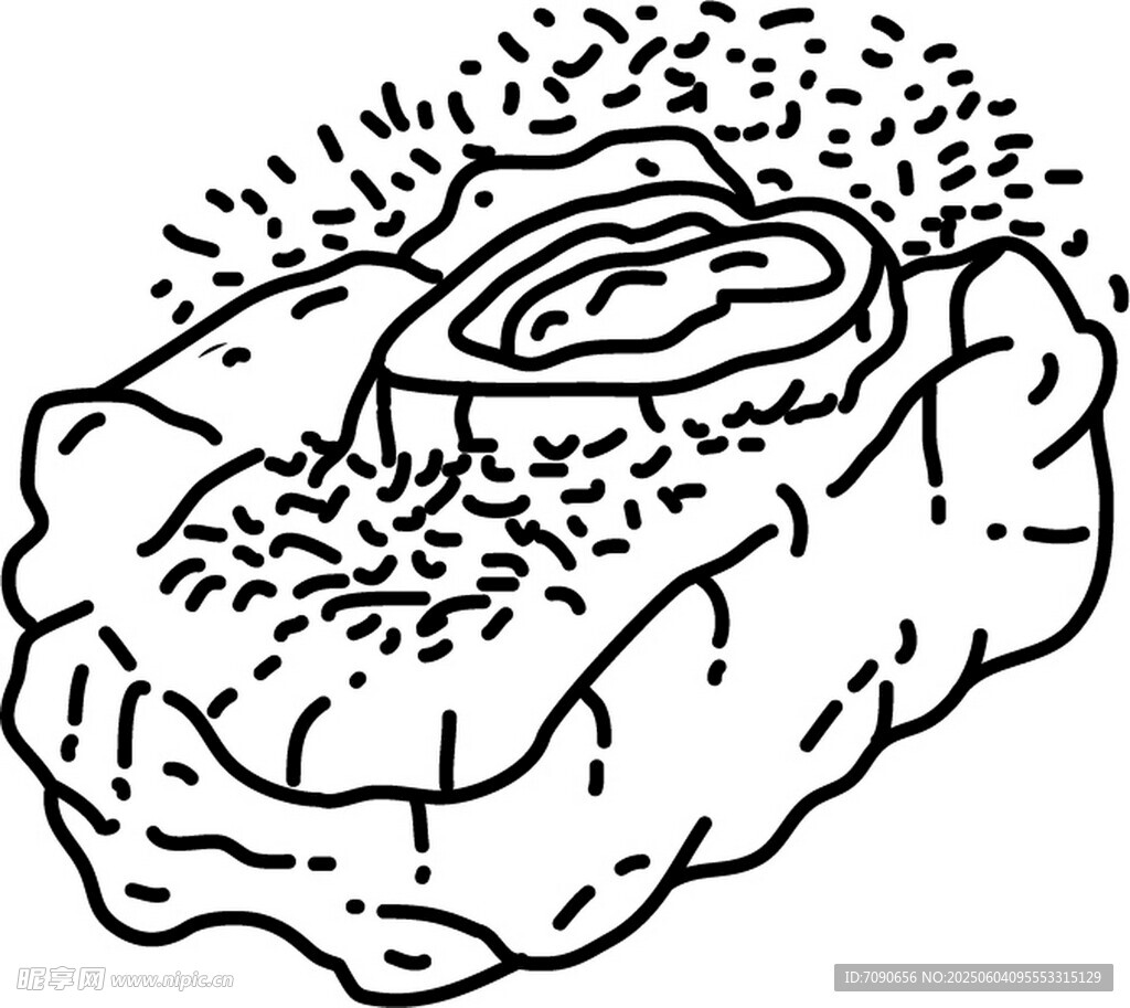 手繪壽司插畫(huà)