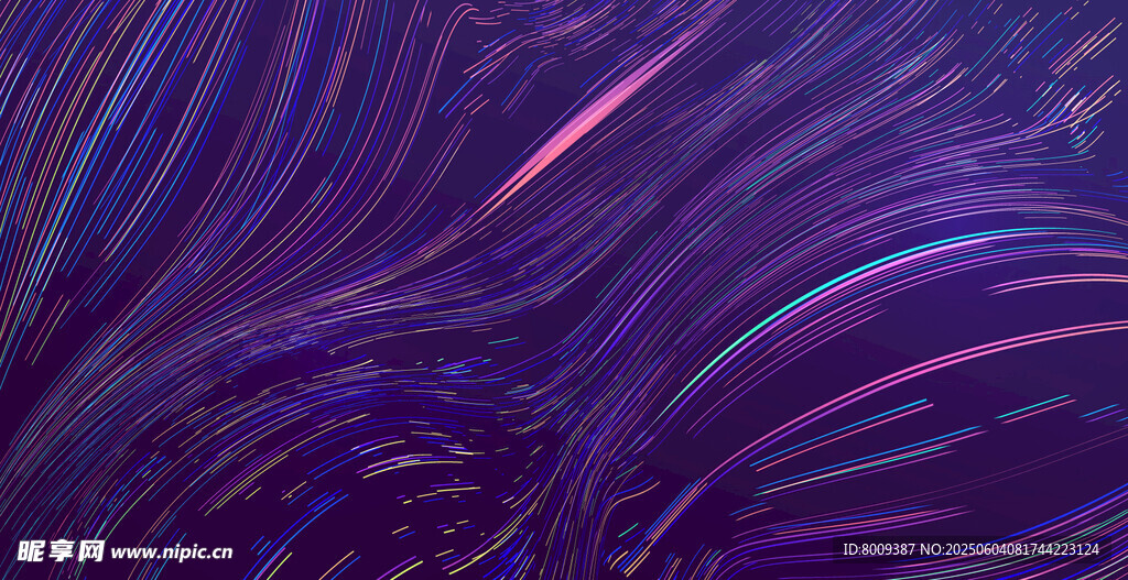 夢幻炫彩流體紋理圖案