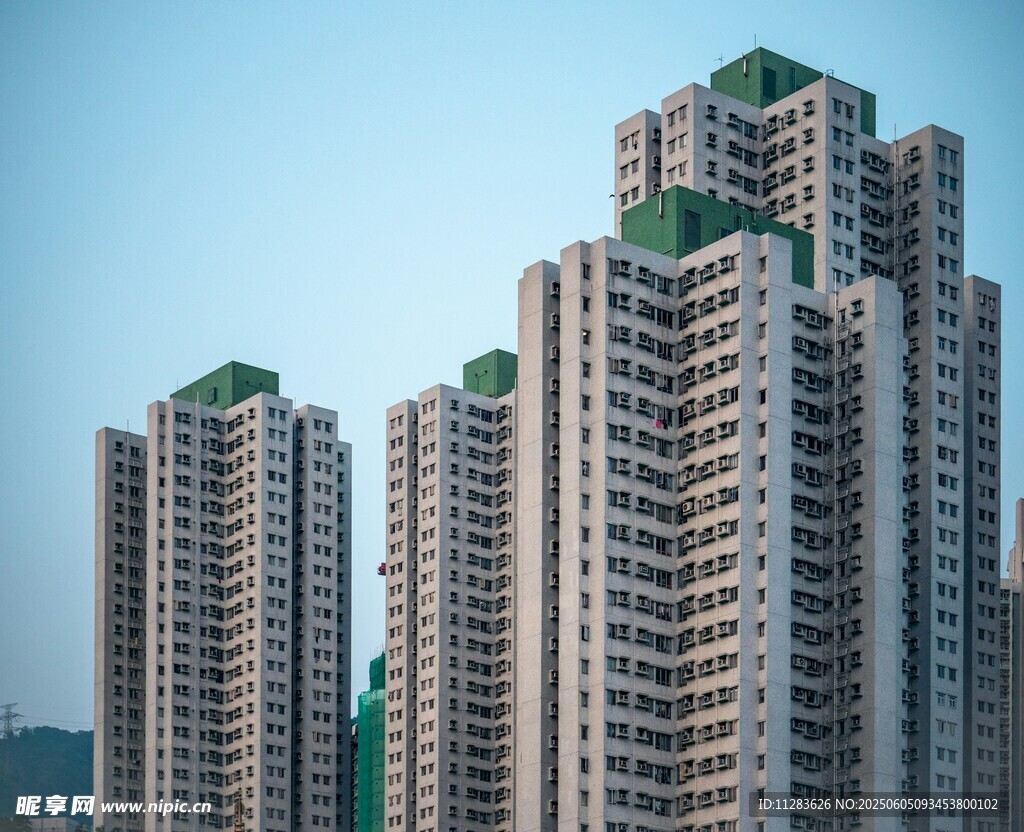 高層住宅樓群景觀