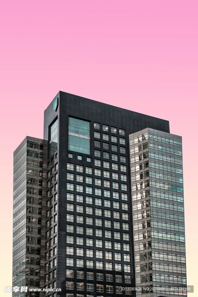 現代高樓大廈外觀景致