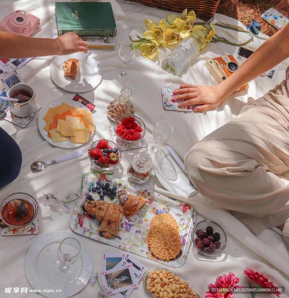 戶外野餐的愜意美食時(shí)光