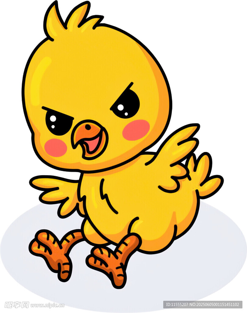 憤怒小黃雞