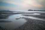海邊灘涂景觀