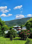 山間古建筑