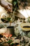 戶外煮茶享受自然時光