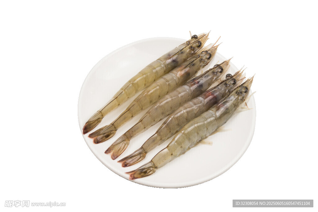 盤中美味竹節(jié)蝦