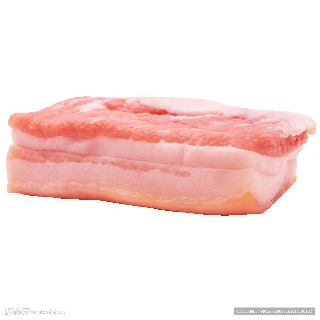 新鮮五花肉塊