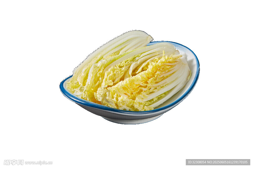 碗中鮮嫩的腌制大白菜