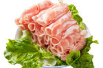 新鮮羊肉卷 生菜相伴