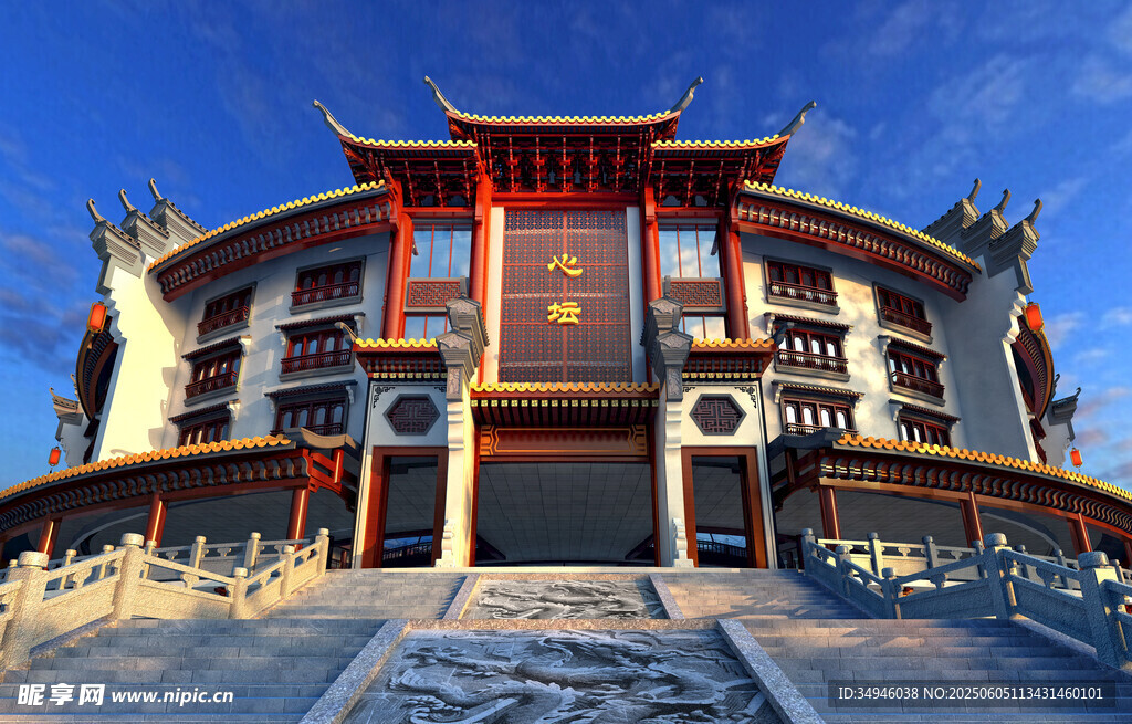 中式古建筑外觀風(fēng)貌