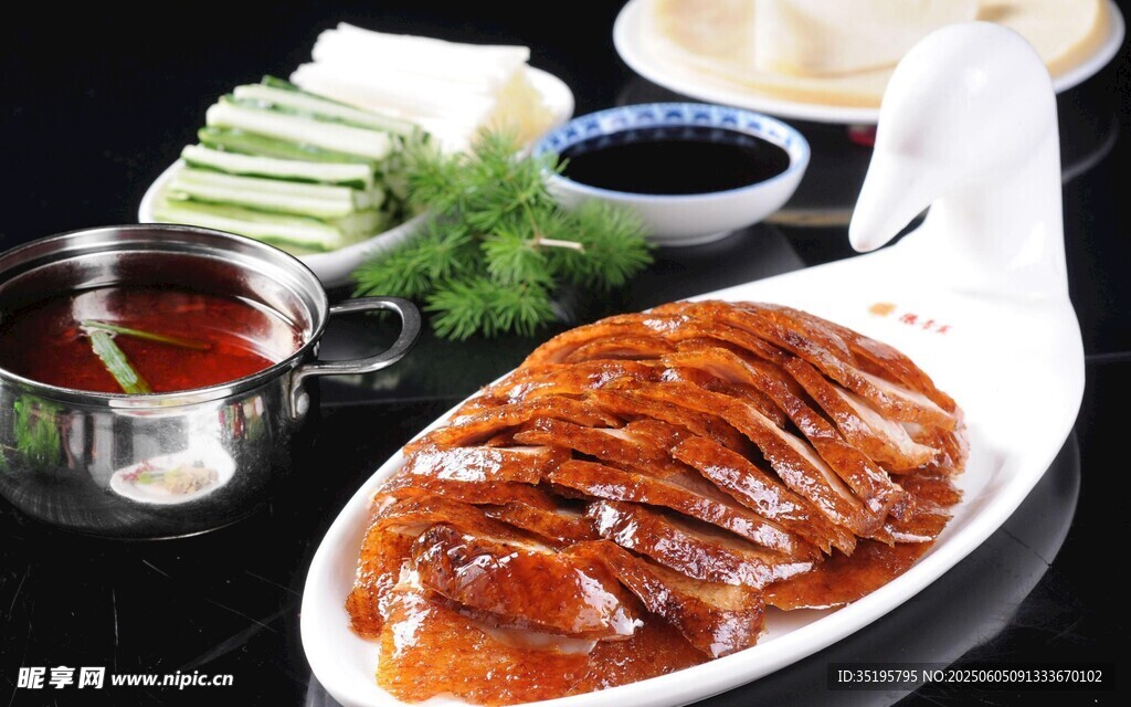 美味北京烤鴨及配菜