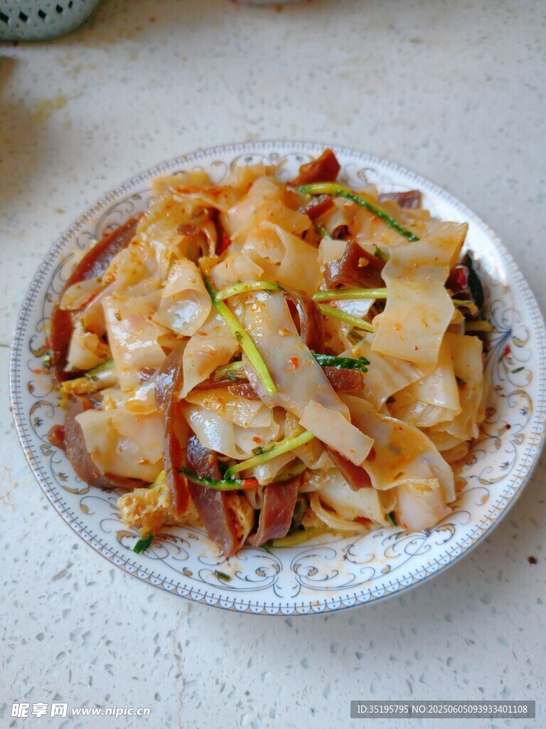 美味涼拌面皮