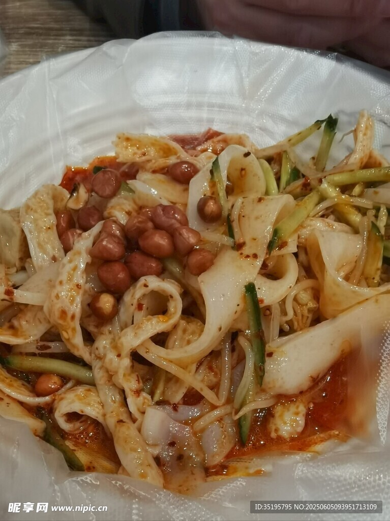 美味涼拌豆皮絲