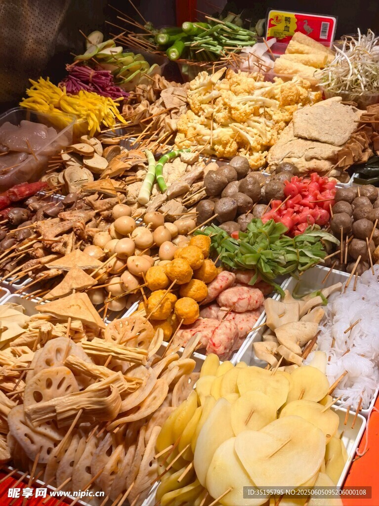 豐富多樣的食材大集合