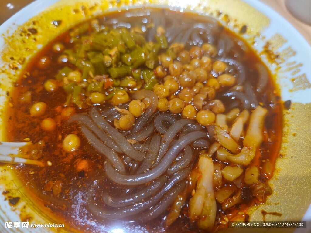 酸辣粉美食特寫