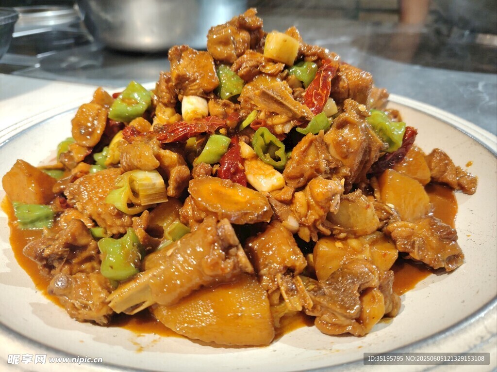 美味特色炒雞塊