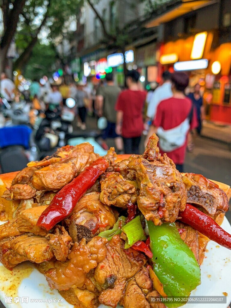 夜市美味炒肉