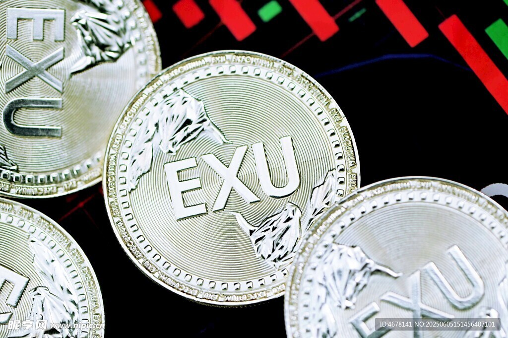 銀色EXU紀(jì)念幣特寫