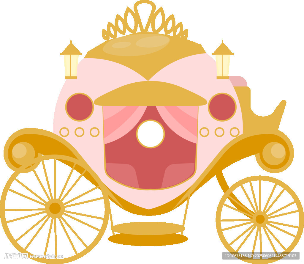 夢幻金色公主南瓜馬車