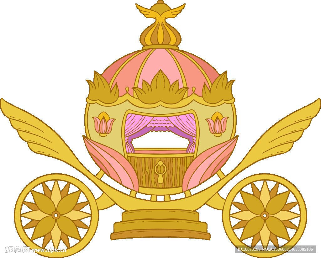 夢幻金色公主南瓜馬車