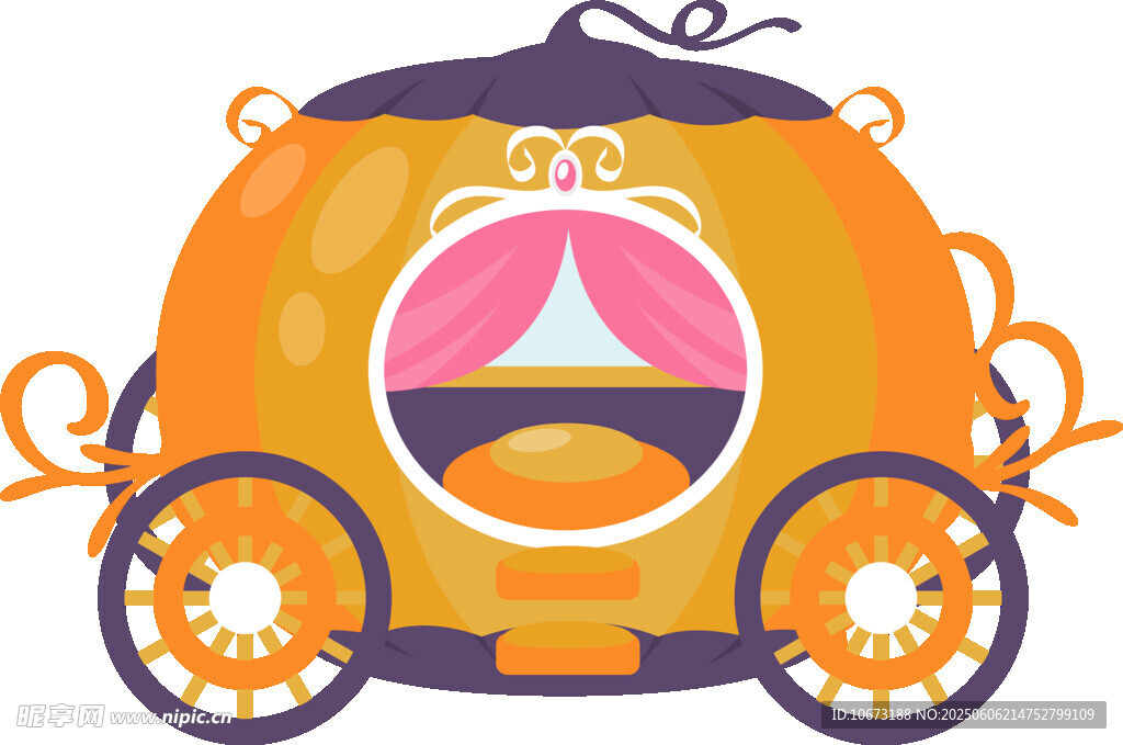 南瓜造型夢幻卡通小馬車